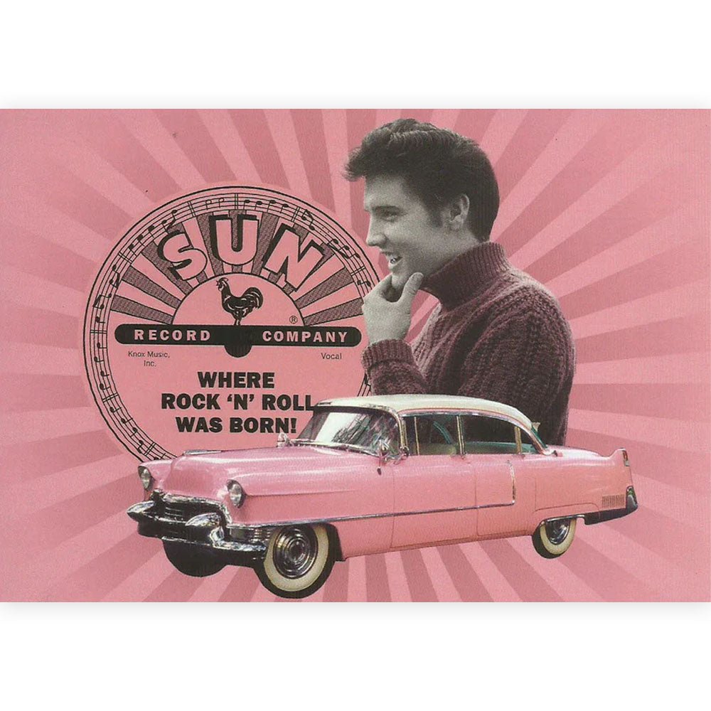 ELVIS PRESLEY エルヴィスプレスリー (生誕 90周年 ) - Elvis Pink / ポストカード・レター - PGS